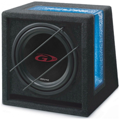 Сабвуфер Alpine Alpine SBG-1044BR пасивний