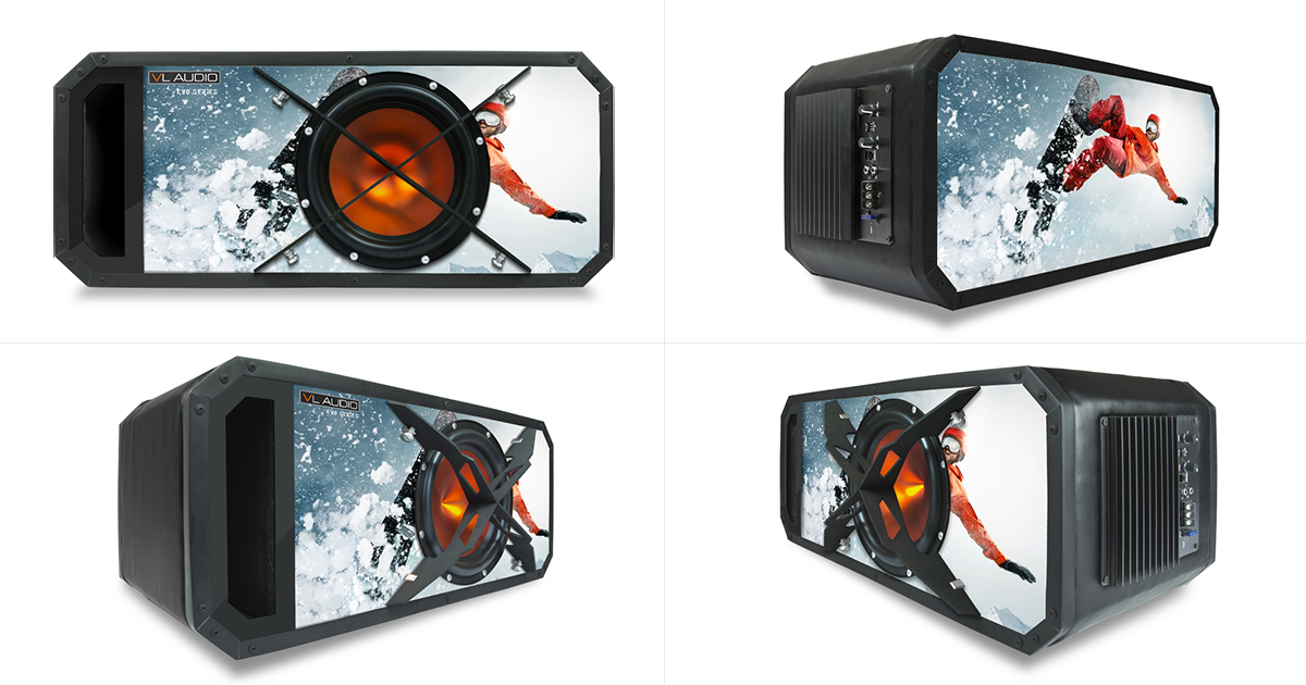 Посмотрите, как круто! Индивидуальный дизайн сабвуфера VL Audio серии EVO. Пример 2